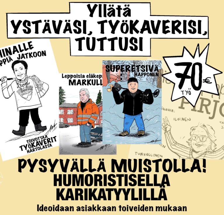 YLLÄTÄ YSTÄVÄSI